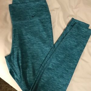 Teal Nike Leggings